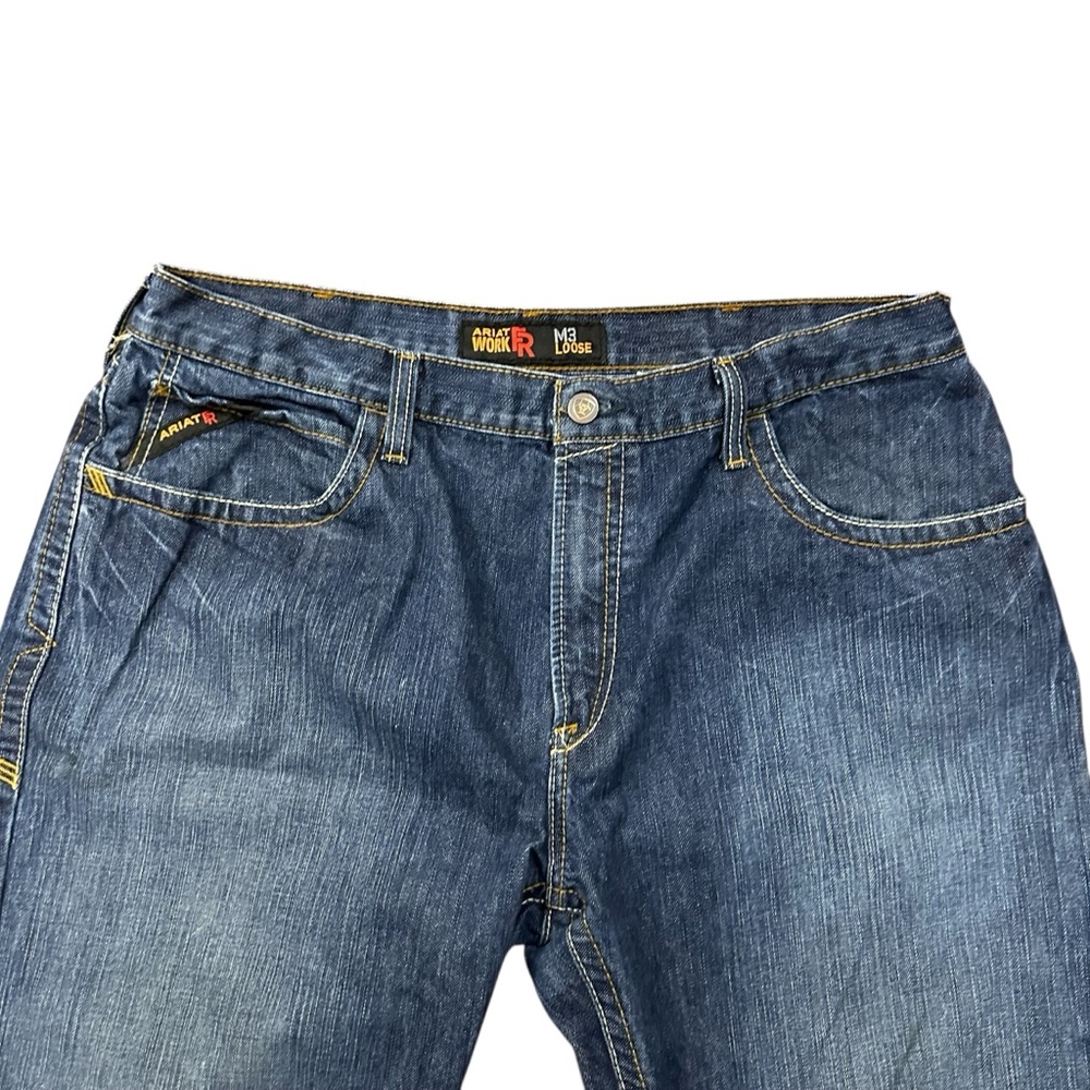 Ariat Fr M3 Loose Basic Stackable Straight Leg Je… - image 4